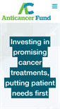 Mobile Screenshot of anticancerfund.org